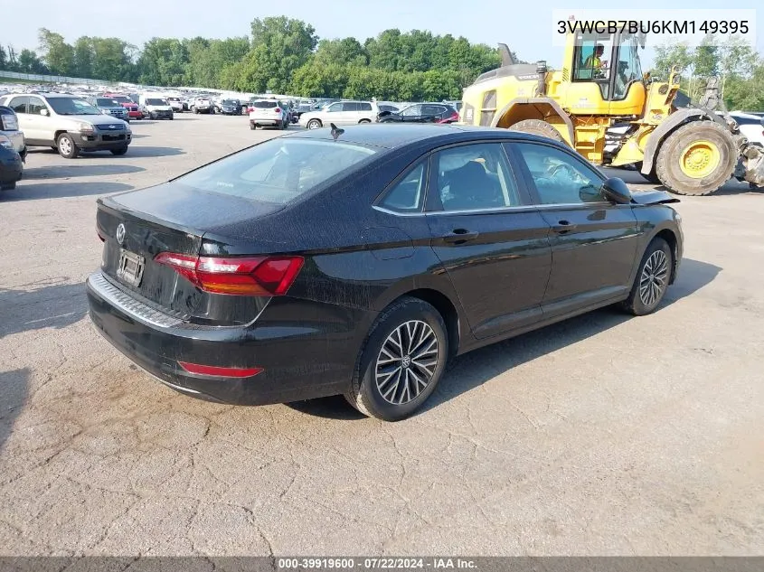 2019 Volkswagen Jetta 1.4T R-Line/1.4T S/1.4T Se VIN: 3VWCB7BU6KM149395 Lot: 39919600