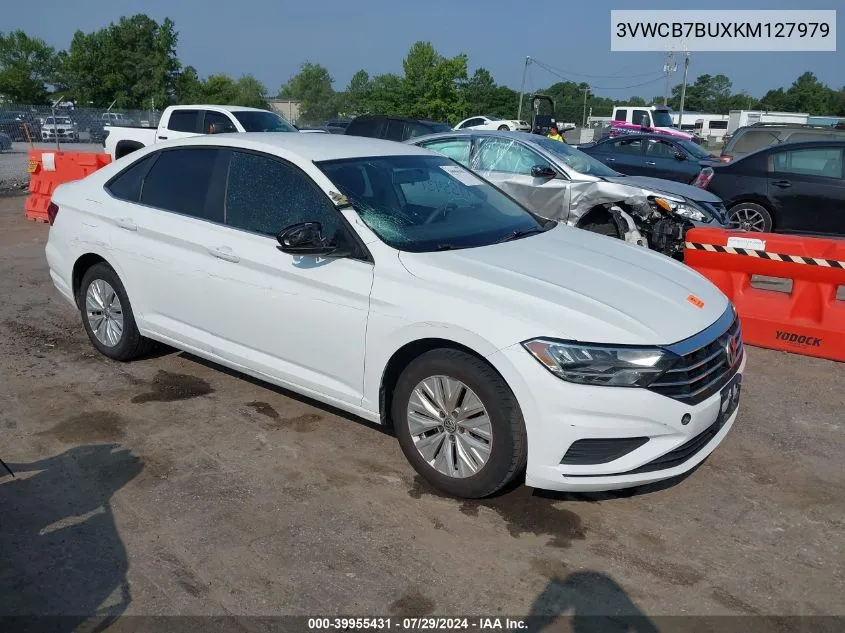 2019 Volkswagen Jetta 1.4T R-Line/1.4T S/1.4T Se VIN: 3VWCB7BUXKM127979 Lot: 39955431