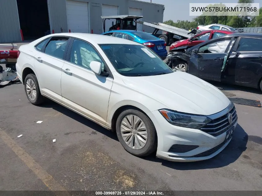 2019 Volkswagen Jetta 1.4T R-Line/1.4T S/1.4T Se VIN: 3VWC57BU6KM171968 Lot: 39969725