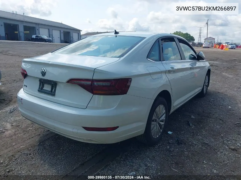 2019 Volkswagen Jetta 1.4T R-Line/1.4T S/1.4T Se VIN: 3VWC57BU2KM266897 Lot: 39980135