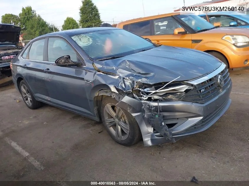 3VWC57BU3KM260140 2019 Volkswagen Jetta S/Se/R-Line