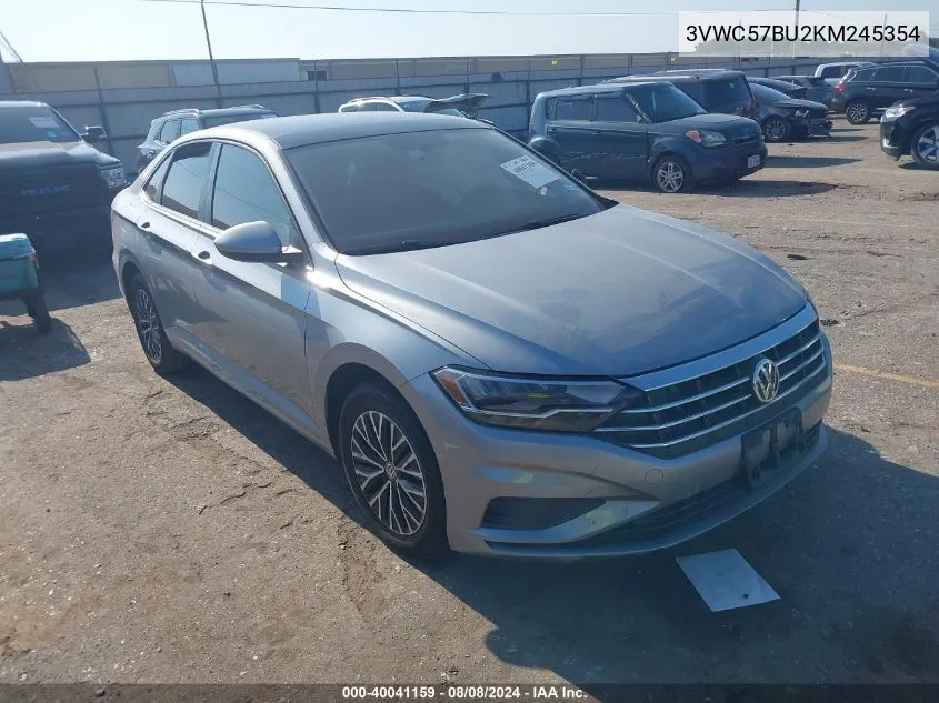 2019 Volkswagen Jetta 1.4T R-Line/1.4T S/1.4T Se VIN: 3VWC57BU2KM245354 Lot: 40041159