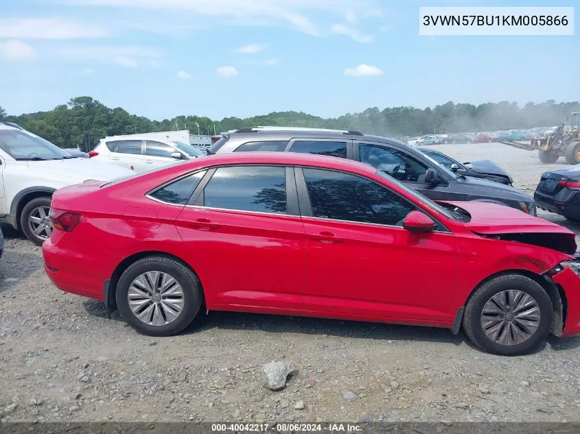 3VWN57BU1KM005866 2019 Volkswagen Jetta 1.4T S