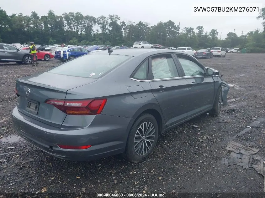 2019 Volkswagen Jetta 1.4T R-Line/1.4T S/1.4T Se VIN: 3VWC57BU2KM276071 Lot: 40046860