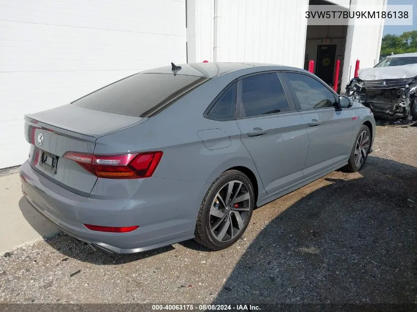 2019 Volkswagen Jetta Gli 2.0T 35Th Anniversary Edition/2.0T Autobahn/2.0T S VIN: 3VW5T7BU9KM186138 Lot: 40063175