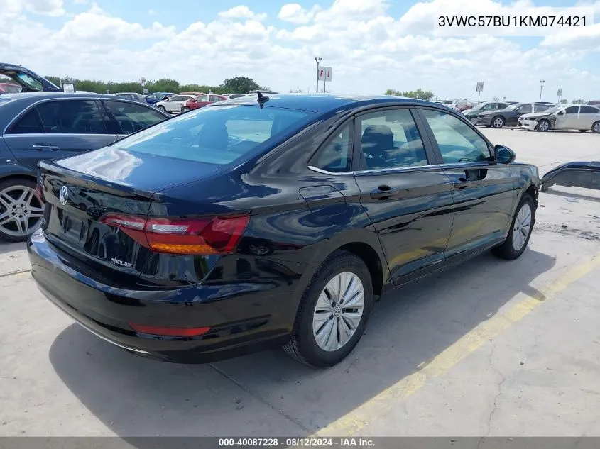 3VWC57BU1KM074421 2019 Volkswagen Jetta S/Se/R-Line