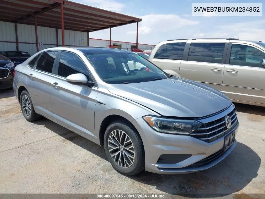 2019 Volkswagen Jetta 1.4T Sel VIN: 3VWEB7BU5KM234852 Lot: 40097545