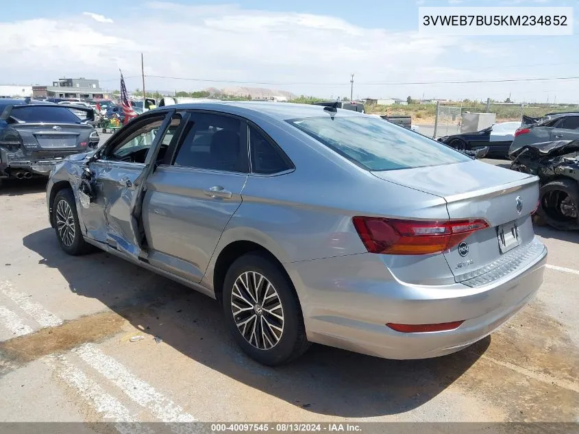 3VWEB7BU5KM234852 2019 Volkswagen Jetta 1.4T Sel