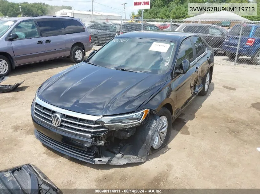 3VWN57BU9KM119713 2019 Volkswagen Jetta 1.4T S