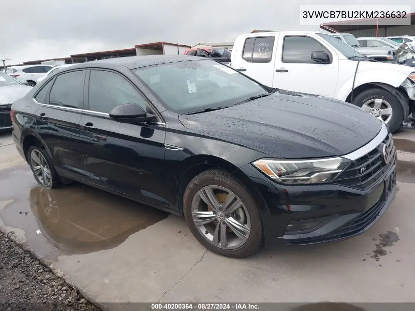 2019 Volkswagen Jetta 1.4T R-Line/1.4T S/1.4T Se VIN: 3VWCB7BU2KM236632 Lot: 40200364