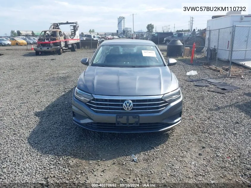 3VWC57BU2KM110732 2019 Volkswagen Jetta 1.4T R-Line/1.4T S/1.4T Se