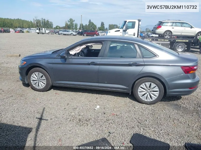 3VWC57BU2KM110732 2019 Volkswagen Jetta 1.4T R-Line/1.4T S/1.4T Se