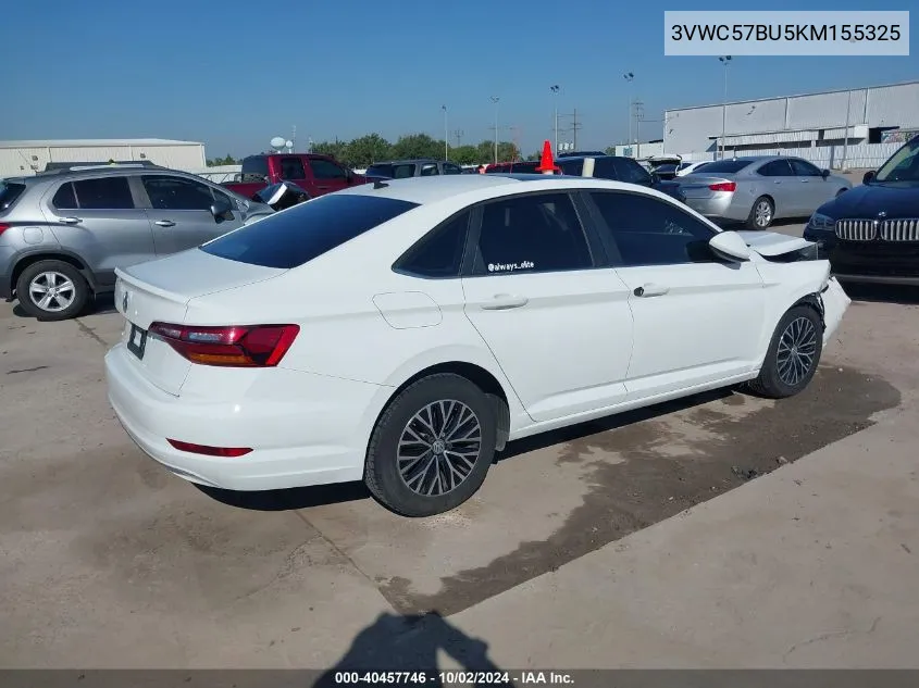 3VWC57BU5KM155325 2019 Volkswagen Jetta 1.4T R-Line/1.4T S/1.4T Se