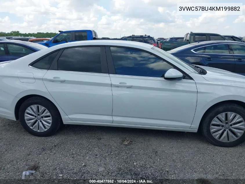 2019 Volkswagen Jetta 1.4T R-Line/1.4T S/1.4T Se VIN: 3VWC57BU4KM199882 Lot: 40477552