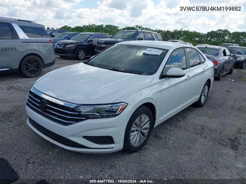 2019 Volkswagen Jetta 1.4T R-Line/1.4T S/1.4T Se VIN: 3VWC57BU4KM199882 Lot: 40477552