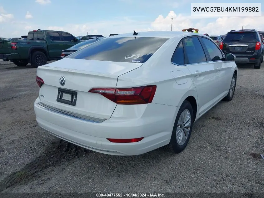 2019 Volkswagen Jetta 1.4T R-Line/1.4T S/1.4T Se VIN: 3VWC57BU4KM199882 Lot: 40477552