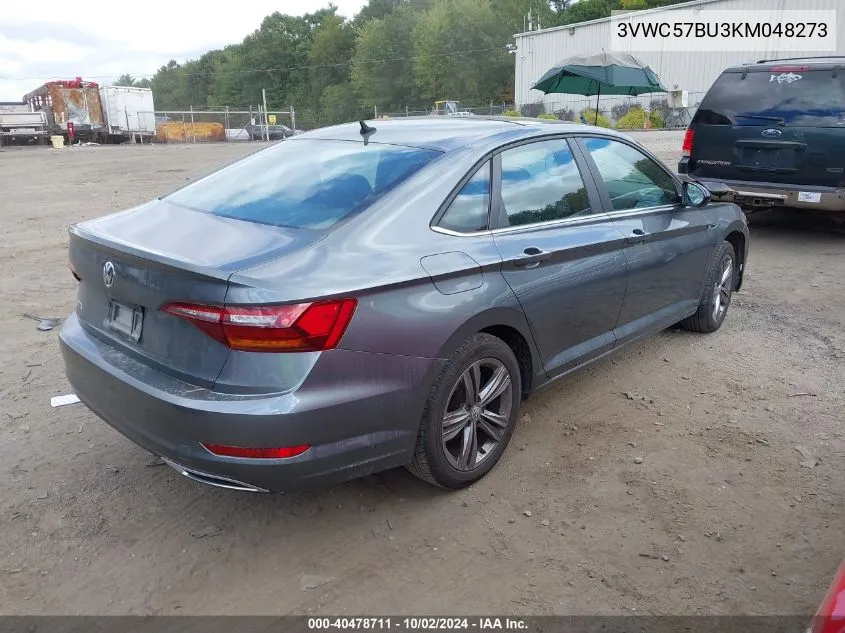 2019 Volkswagen Jetta 1.4T R-Line/1.4T S/1.4T Se VIN: 3VWC57BU3KM048273 Lot: 40478711