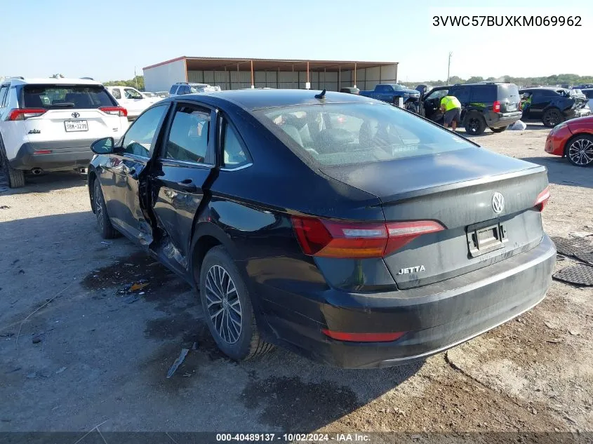 2019 Volkswagen Jetta 1.4T R-Line/1.4T S/1.4T Se VIN: 3VWC57BUXKM069962 Lot: 40489137