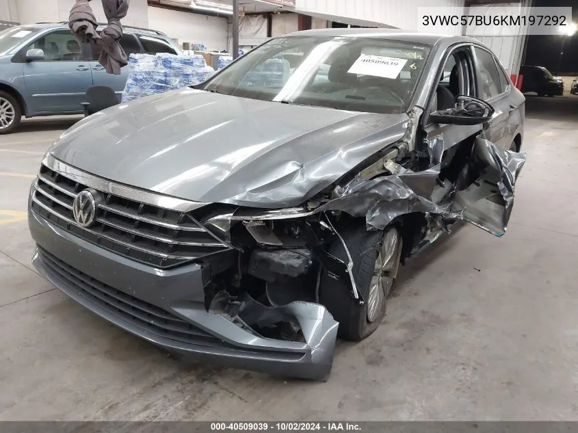 3VWC57BU6KM197292 2019 Volkswagen Jetta 1.4T R-Line/1.4T S/1.4T Se