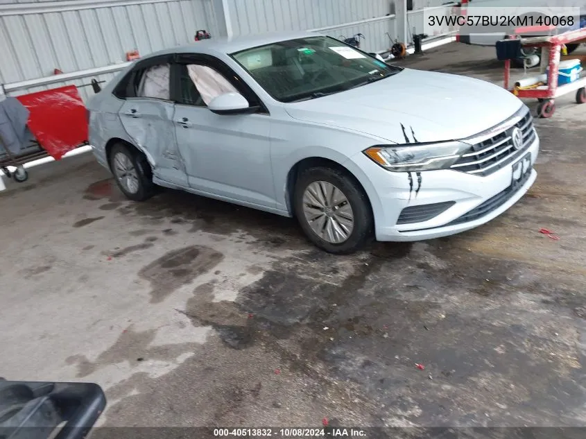 2019 Volkswagen Jetta S/Se/R-Line VIN: 3VWC57BU2KM140068 Lot: 40513832