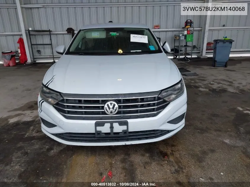 2019 Volkswagen Jetta S/Se/R-Line VIN: 3VWC57BU2KM140068 Lot: 40513832