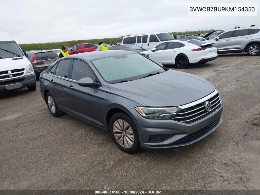 2019 Volkswagen Jetta S/Se/R-Line VIN: 3VWCB7BU9KM154350 Lot: 40514180