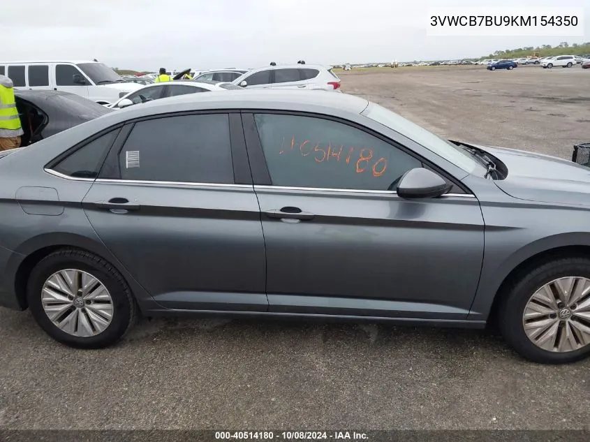 2019 Volkswagen Jetta S/Se/R-Line VIN: 3VWCB7BU9KM154350 Lot: 40514180