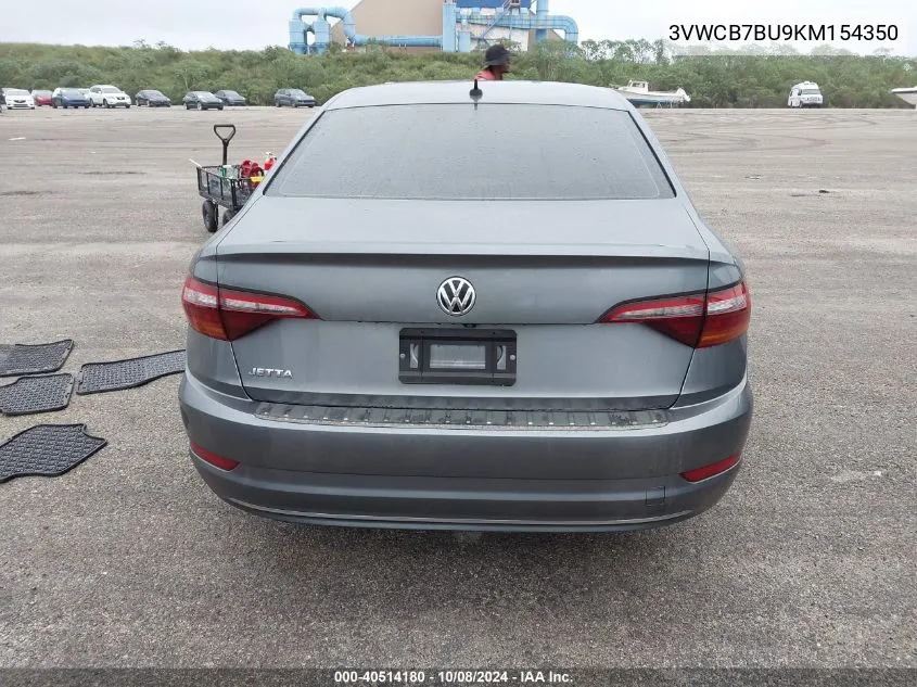 2019 Volkswagen Jetta S/Se/R-Line VIN: 3VWCB7BU9KM154350 Lot: 40514180