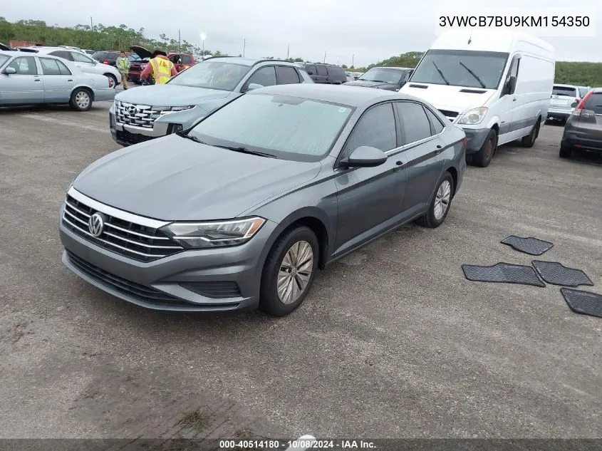 2019 Volkswagen Jetta S/Se/R-Line VIN: 3VWCB7BU9KM154350 Lot: 40514180