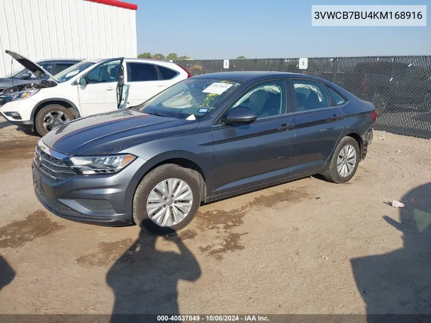 2019 Volkswagen Jetta S/Se/R-Line VIN: 3VWCB7BU4KM168916 Lot: 40537849