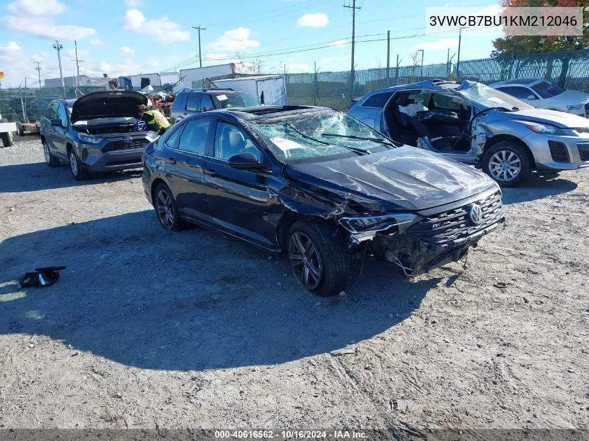 2019 Volkswagen Jetta 1.4T R-Line/1.4T S/1.4T Se VIN: 3VWCB7BU1KM212046 Lot: 40616562