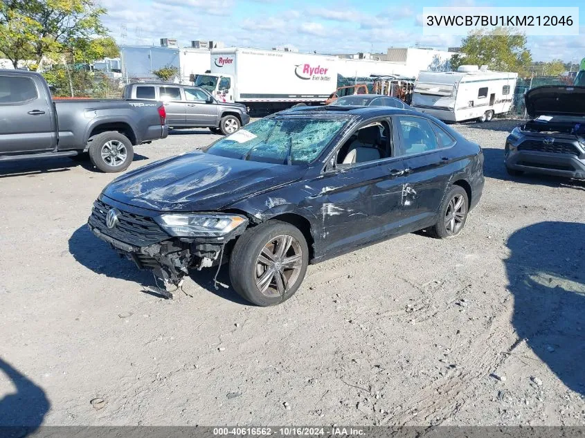 2019 Volkswagen Jetta 1.4T R-Line/1.4T S/1.4T Se VIN: 3VWCB7BU1KM212046 Lot: 40616562