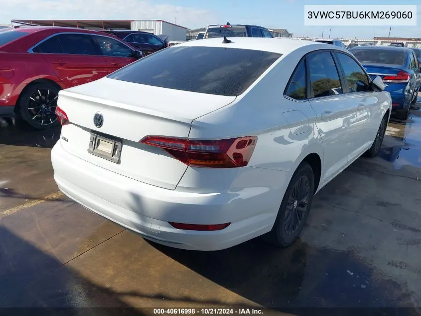 2019 Volkswagen Jetta 1.4T R-Line/1.4T S/1.4T Se VIN: 3VWC57BU6KM269060 Lot: 40616998