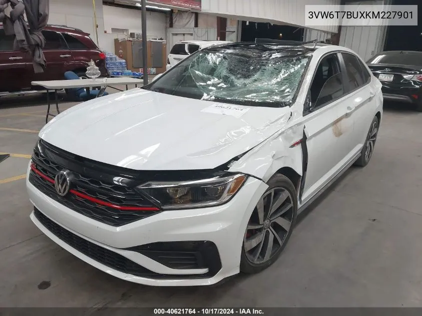 2019 Volkswagen Jetta Gli 2.0T 35Th Anniversary Edition/2.0T Autobahn/2.0T S VIN: 3VW6T7BUXKM227901 Lot: 40621764