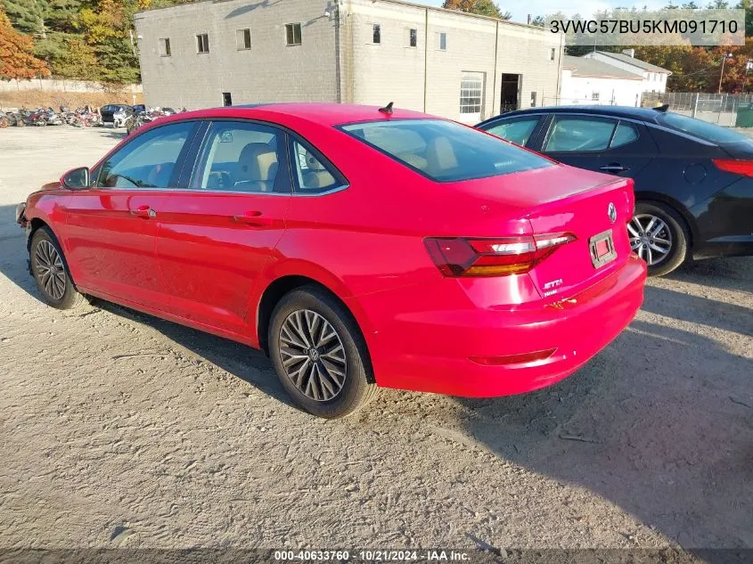 2019 Volkswagen Jetta S/Se/R-Line VIN: 3VWC57BU5KM091710 Lot: 40633760