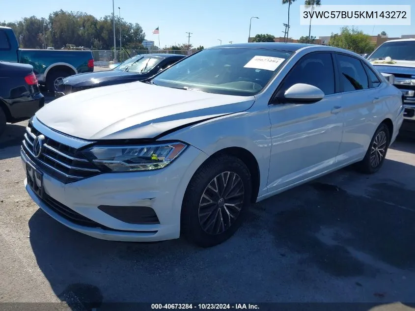 2019 Volkswagen Jetta 1.4T R-Line/1.4T S/1.4T Se VIN: 3VWC57BU5KM143272 Lot: 40673284