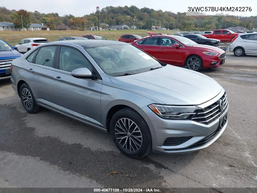 2019 Volkswagen Jetta 1.4T R-Line/1.4T S/1.4T Se VIN: 3VWC57BU4KM242276 Lot: 40677109