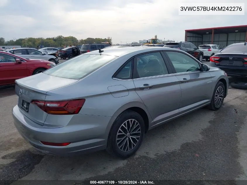 2019 Volkswagen Jetta 1.4T R-Line/1.4T S/1.4T Se VIN: 3VWC57BU4KM242276 Lot: 40677109