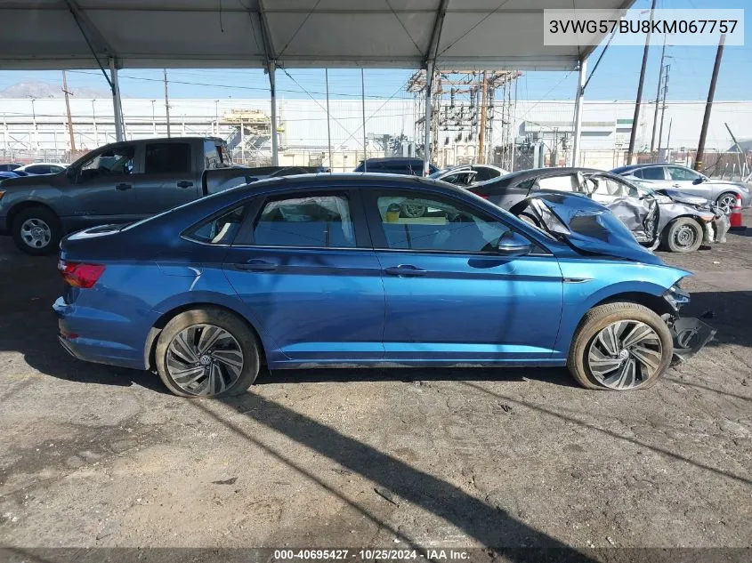 3VWG57BU8KM067757 2019 Volkswagen Jetta 1.4T Sel Premium