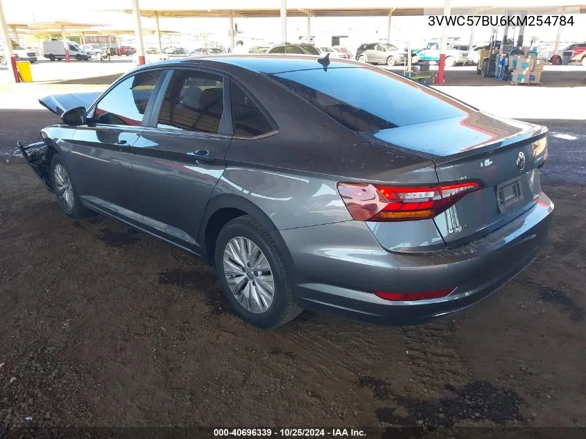 2019 Volkswagen Jetta 1.4T R-Line/1.4T S/1.4T Se VIN: 3VWC57BU6KM254784 Lot: 40696339