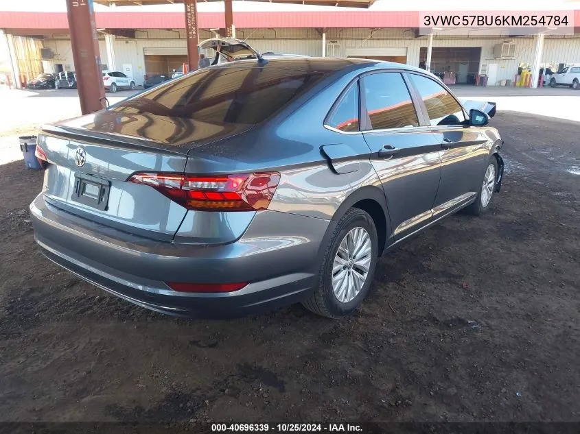 2019 Volkswagen Jetta 1.4T R-Line/1.4T S/1.4T Se VIN: 3VWC57BU6KM254784 Lot: 40696339