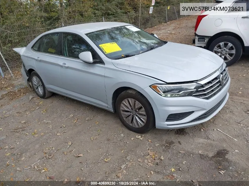 2019 Volkswagen Jetta 1.4T R-Line/1.4T S/1.4T Se VIN: 3VWC57BU4KM073621 Lot: 40699230