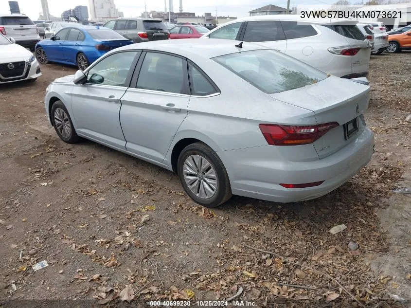 2019 Volkswagen Jetta 1.4T R-Line/1.4T S/1.4T Se VIN: 3VWC57BU4KM073621 Lot: 40699230