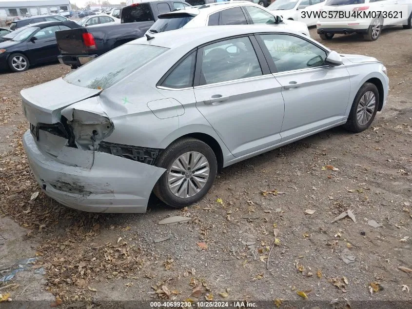 2019 Volkswagen Jetta 1.4T R-Line/1.4T S/1.4T Se VIN: 3VWC57BU4KM073621 Lot: 40699230