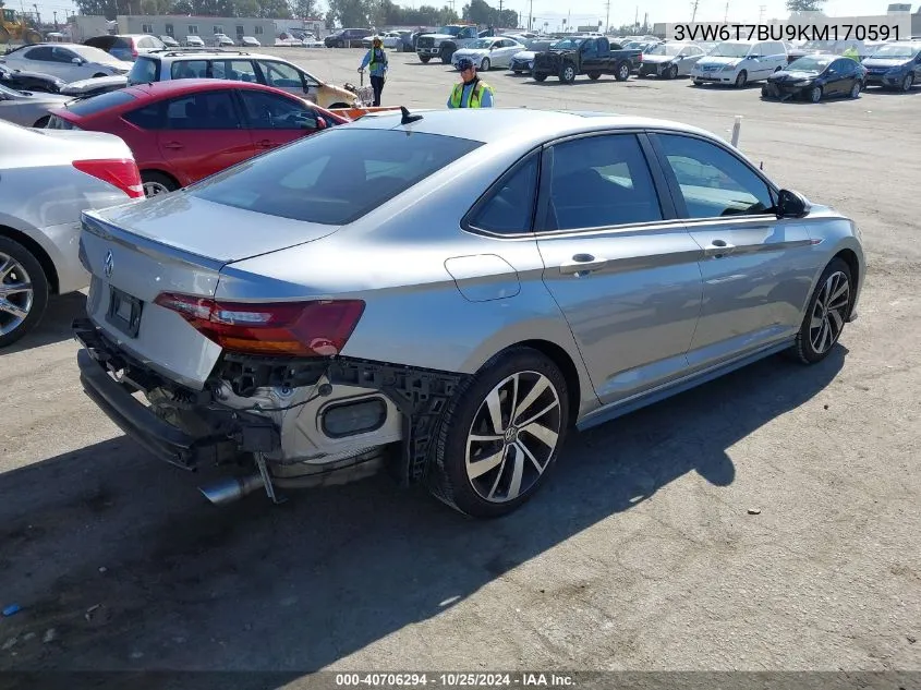 2019 Volkswagen Jetta Gli 2.0T 35Th Anniversary Edition/2.0T Autobahn/2.0T S VIN: 3VW6T7BU9KM170591 Lot: 40706294