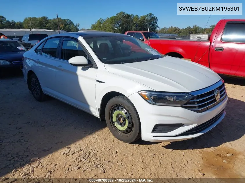 2019 Volkswagen Jetta 1.4T Sel VIN: 3VWEB7BU2KM195301 Lot: 40708592