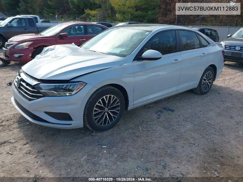 2019 Volkswagen Jetta 1.4T R-Line/1.4T S/1.4T Se VIN: 3VWC57BU0KM112883 Lot: 40710329