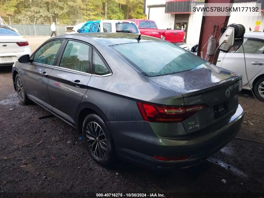 2019 Volkswagen Jetta 1.4T R-Line/1.4T S/1.4T Se VIN: 3VWC57BU5KM177132 Lot: 40716275