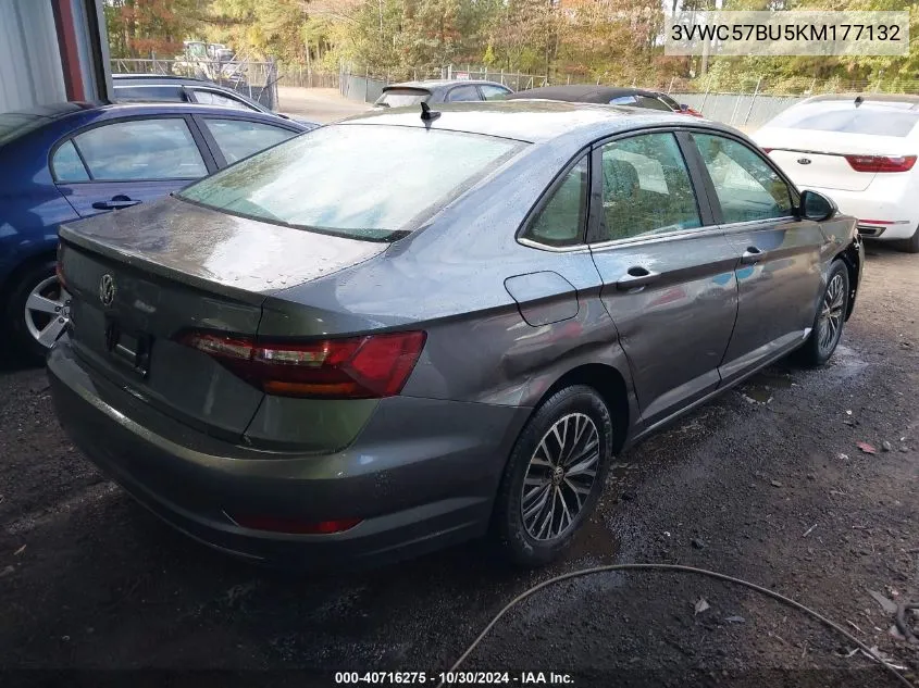 2019 Volkswagen Jetta 1.4T R-Line/1.4T S/1.4T Se VIN: 3VWC57BU5KM177132 Lot: 40716275