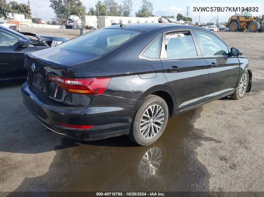 2019 Volkswagen Jetta 1.4T R-Line/1.4T S/1.4T Se VIN: 3VWC57BU7KM134332 Lot: 40718795